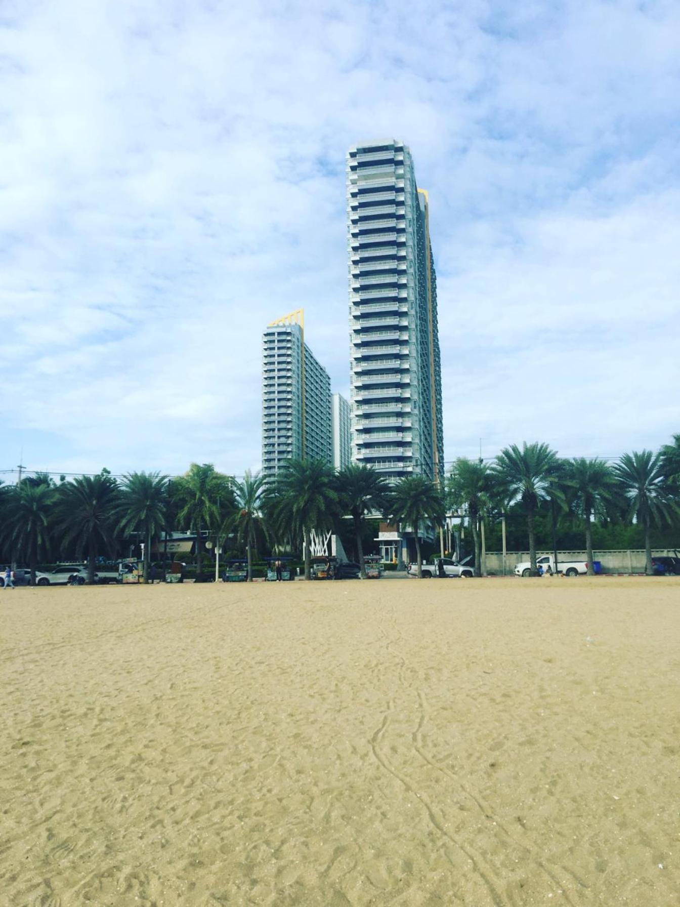 2 ห้องนอน 2 ห้องน้ำ Seaview Jomtien ชั้น18 Daire Dış mekan fotoğraf