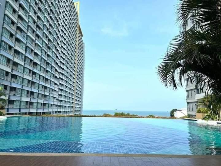 2 ห้องนอน 2 ห้องน้ำ Seaview Jomtien ชั้น18 Daire Dış mekan fotoğraf
