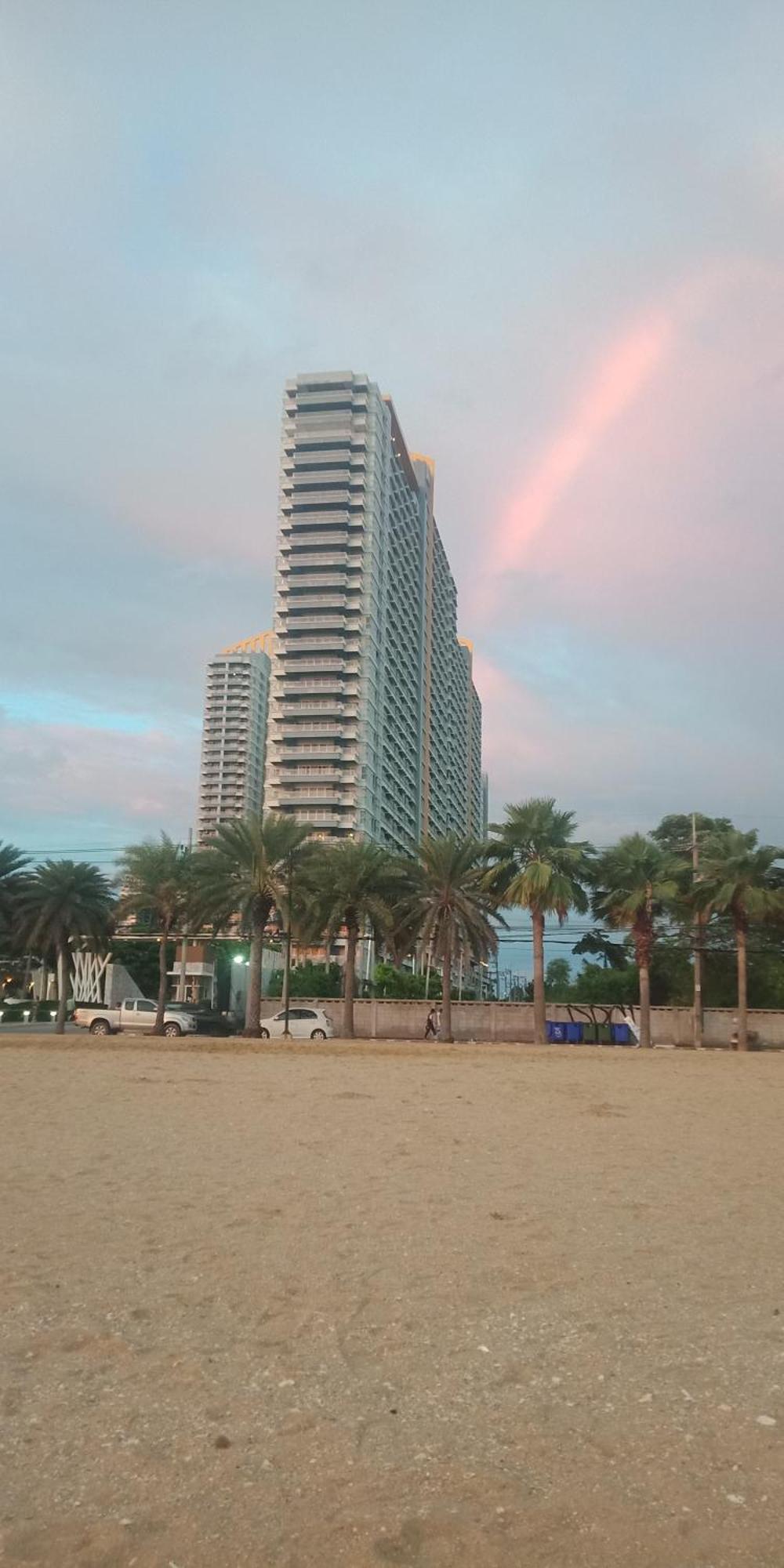 2 ห้องนอน 2 ห้องน้ำ Seaview Jomtien ชั้น18 Daire Dış mekan fotoğraf