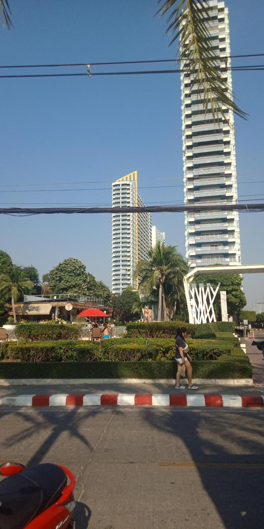 2 ห้องนอน 2 ห้องน้ำ Seaview Jomtien ชั้น18 Daire Dış mekan fotoğraf